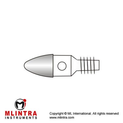 Screw Olive Tip Stainless Steel, Diameter 7.0 mm Ø Screw Olive Tip Stainless Steel, Diameter 7.0 mm Ø